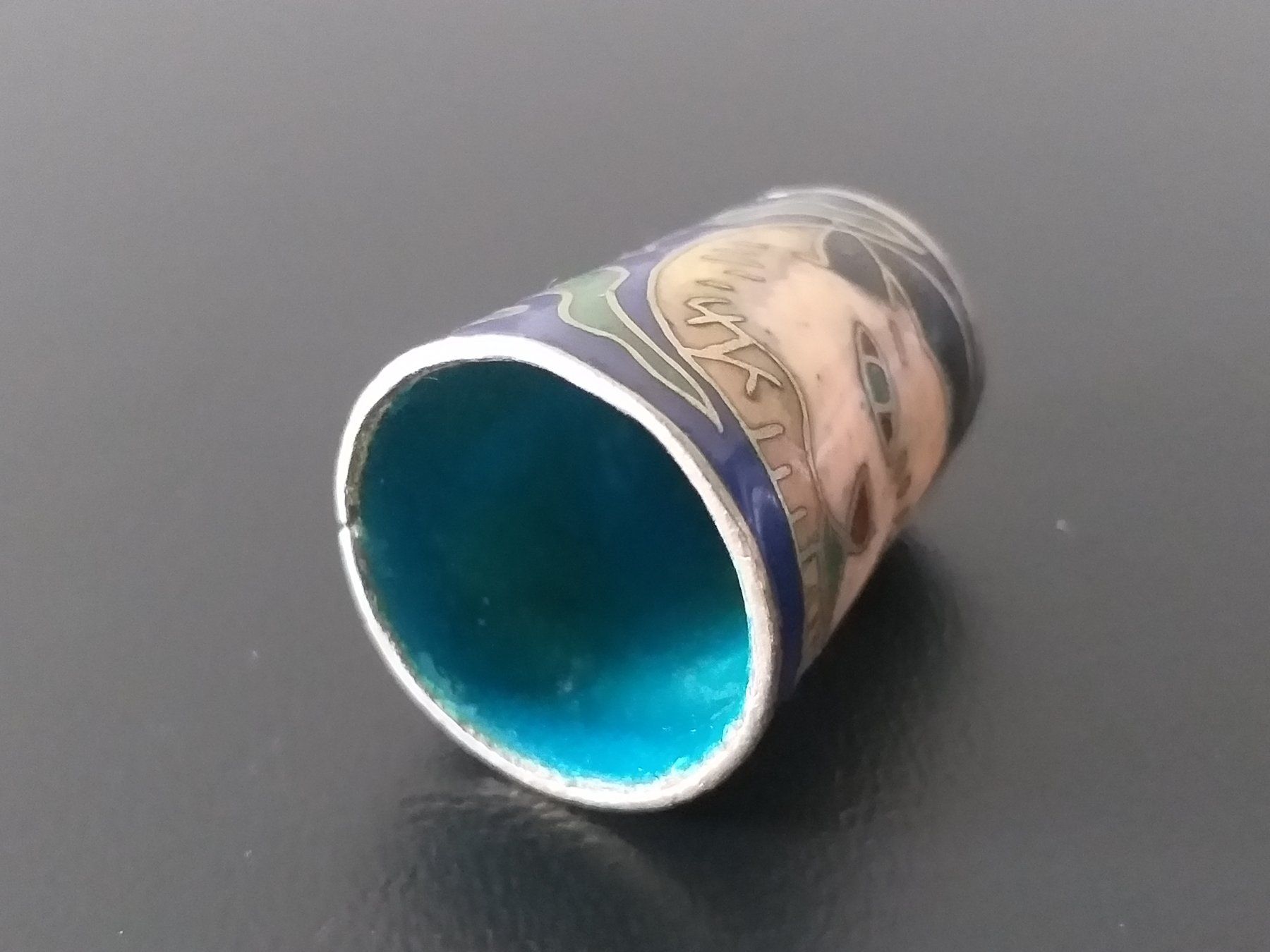 Fingerhüte: Dé à coudre cloisonné – Gebraucht aus Cossonay-Ville von Les_1001_perles 4
