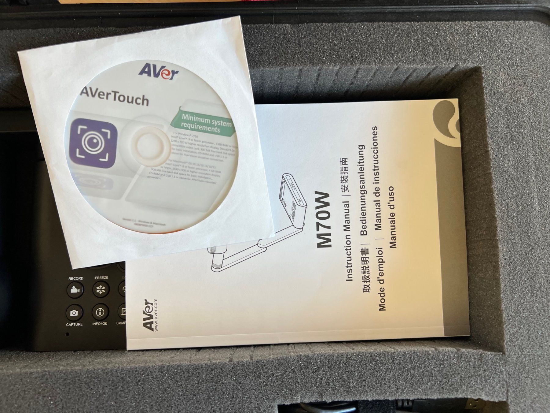 Vidéoprojecteurs: Visualizer, AVerVision M70W Document Camera – D'occasion à Dietikon par Wildtransporte 8
