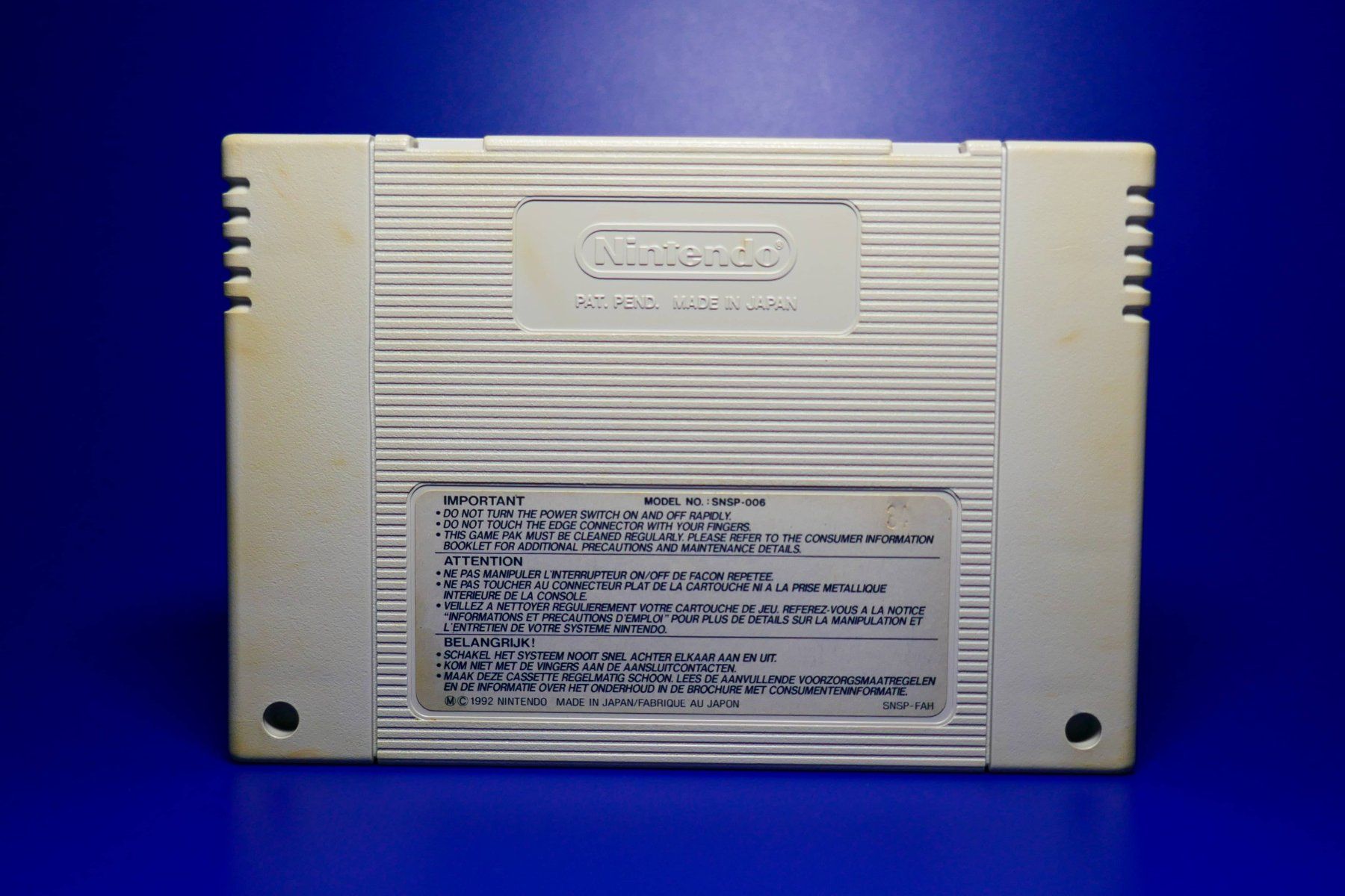 Nintendo Giochi: World Cup USA 94 - Super Nintendo – Usato da Vuarrens venduto da Espace-Retro 1