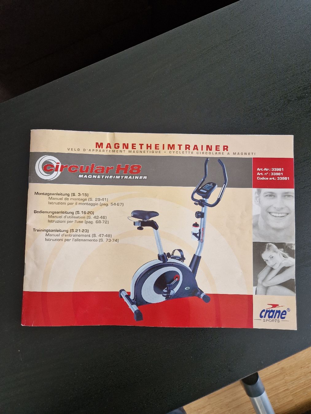 Hometrainer: Crane Circular H8 Magnet Heimtrainer – Usato da Wittenbach venduto da garbis 3