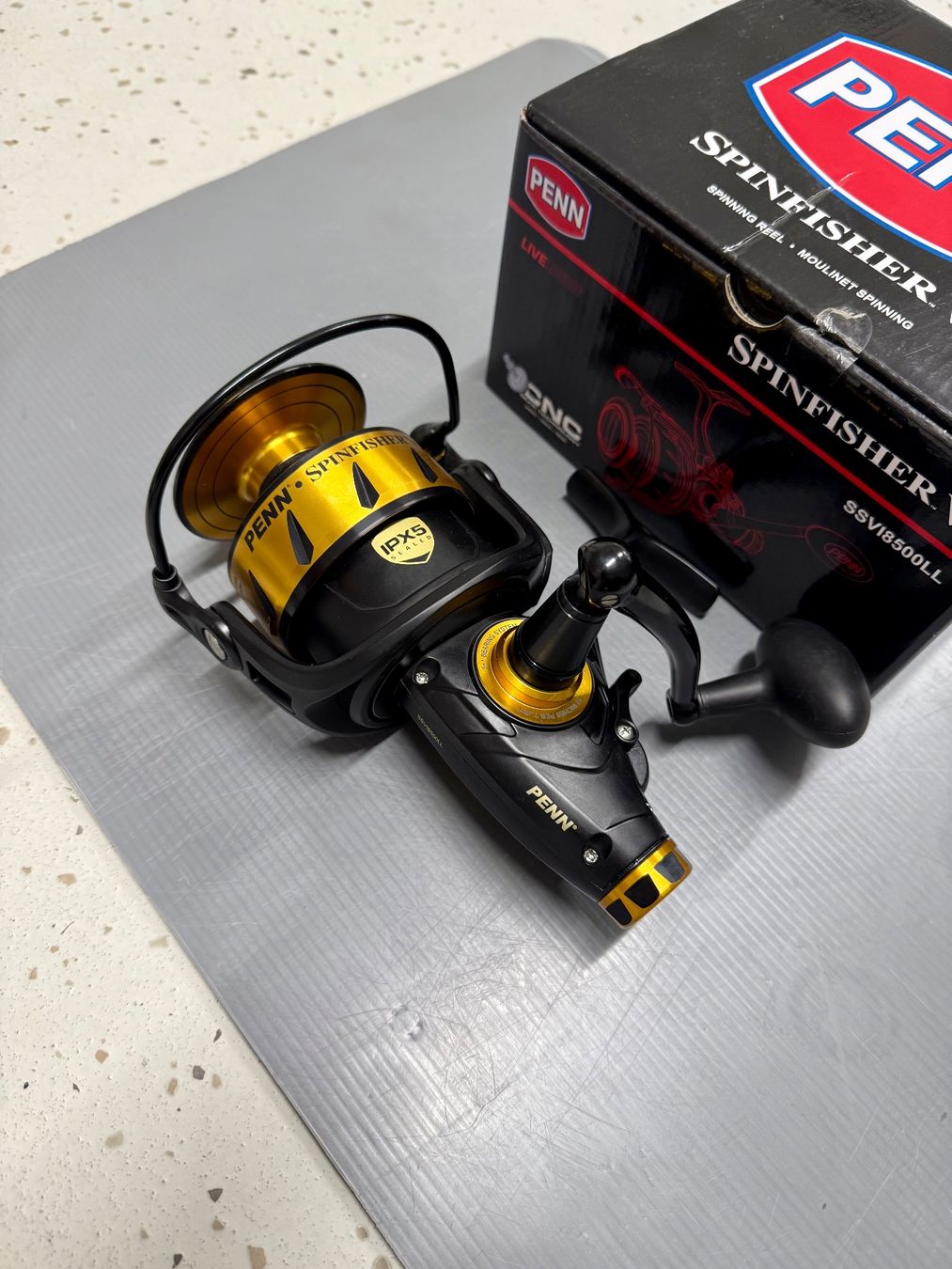 Tamburi & Mulinelli: Penn Spinfisher 8500gr – Nuovo e nell'imballaggio originale da Trimbach venduto da duri.. 2