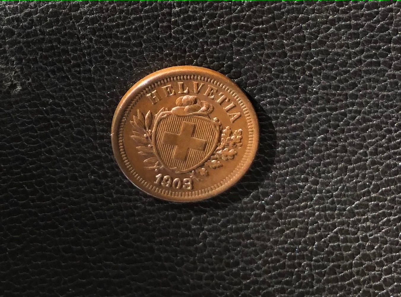 Tutti le monete: 1903 - 1 RAPPEN UNZ – Nuovo (secondo la descrizione) da Courgenay venduto da Kolfree