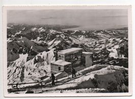 SÄNTIS-GIPFEL mit Station, Westpanorama, phot. J. Gaberell
