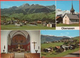 OBERSAXEN-MEIERHOF gegen die Brigelserhörner & Kistenstöckli