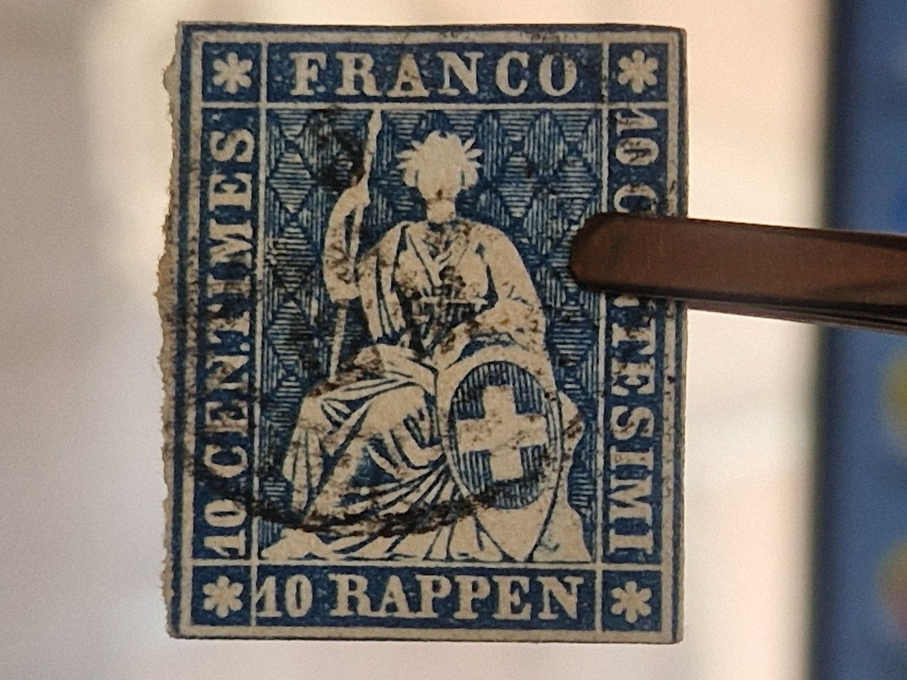 Tutti i francobolli: Strubel 23G, signiert, ab 1.- – Usato da Burgdorf venduto da Glossy01 5