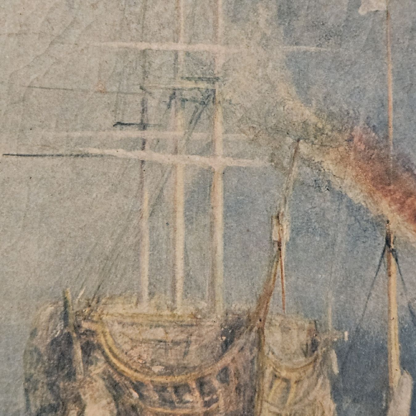 Foto & Immagini: Originaldruck, J.M.W. Turner, Das Schleppboot, antik – Usato da Kriens venduto da gra_fhn7 5