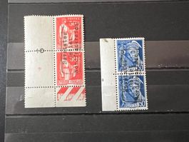 2 paires de Dunkerque 1940 Neufs**/* signé Aimé Brun