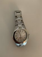 Esprit Damenuhr Silber mit Zirkonia