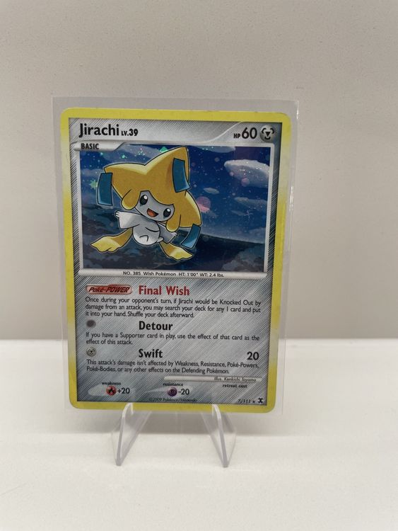 Jirachi Lv.39 Holo Rising Rivals 2009 (Gebraucht) in Arlesheim für CHF ...