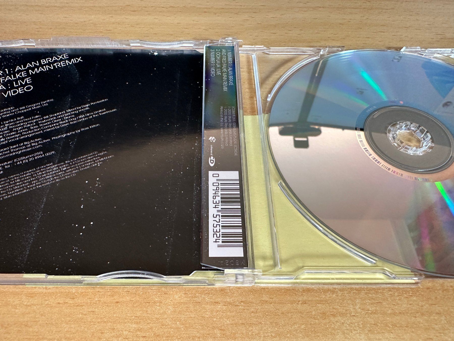 CD: Goldfrapp – Number 1 - Single CD – Usato da Rikon im Tösstal venduto da Alpenmutz 2