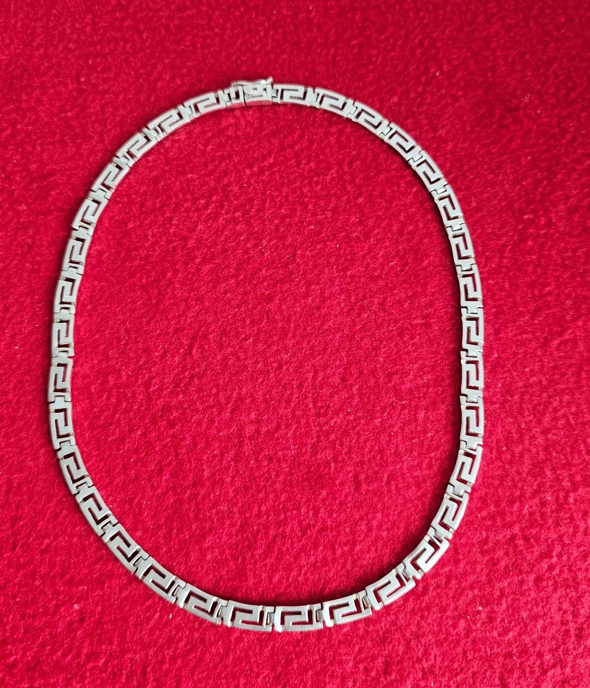Ketten: Silber 925 Halskette Versace Muster – Gebraucht aus Bronschhofen von Xena37 1