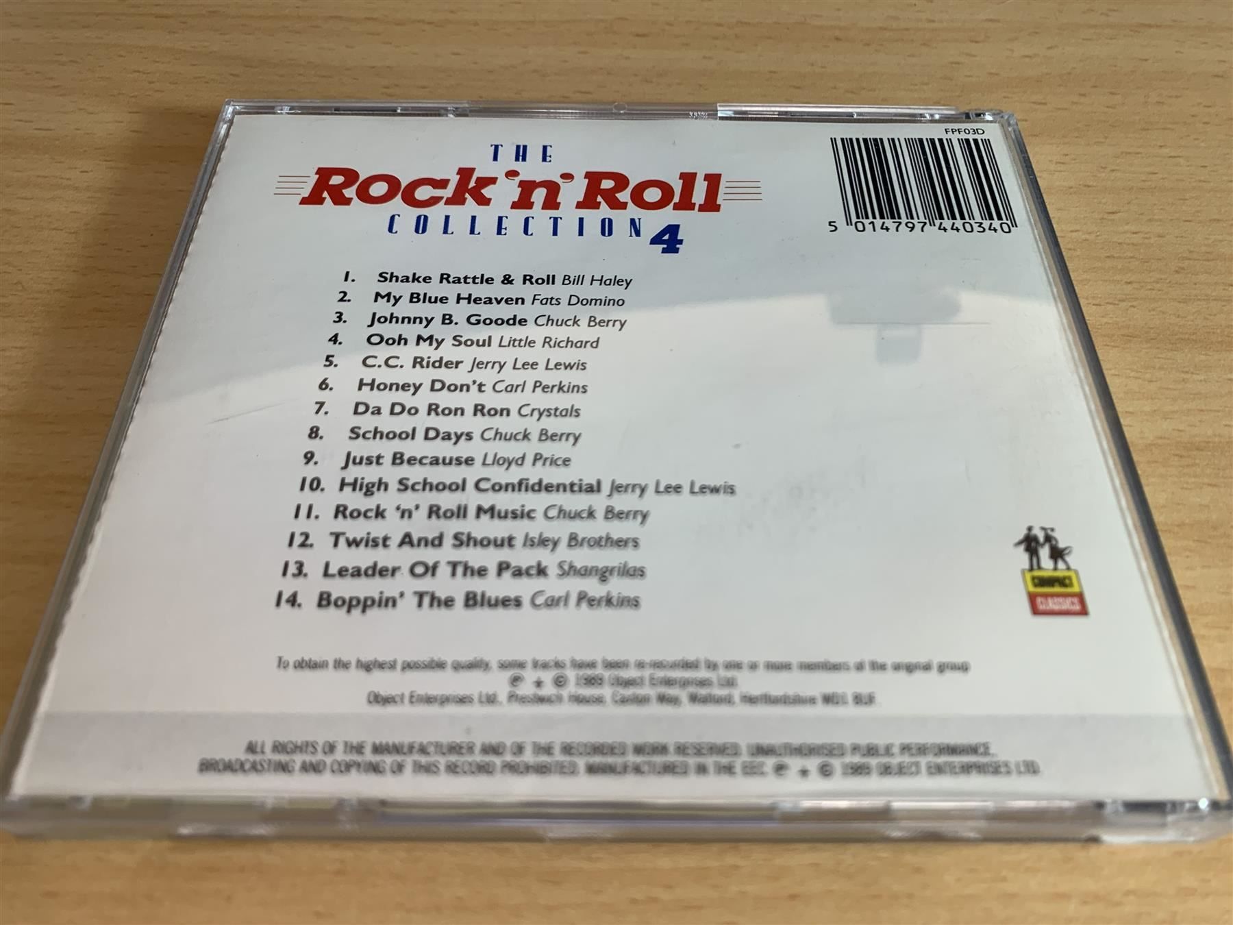 CD: Various Artists - The Rock 'n' Roll Collection 4 – Usato da Rikon im Tösstal venduto da Alpenmutz 1