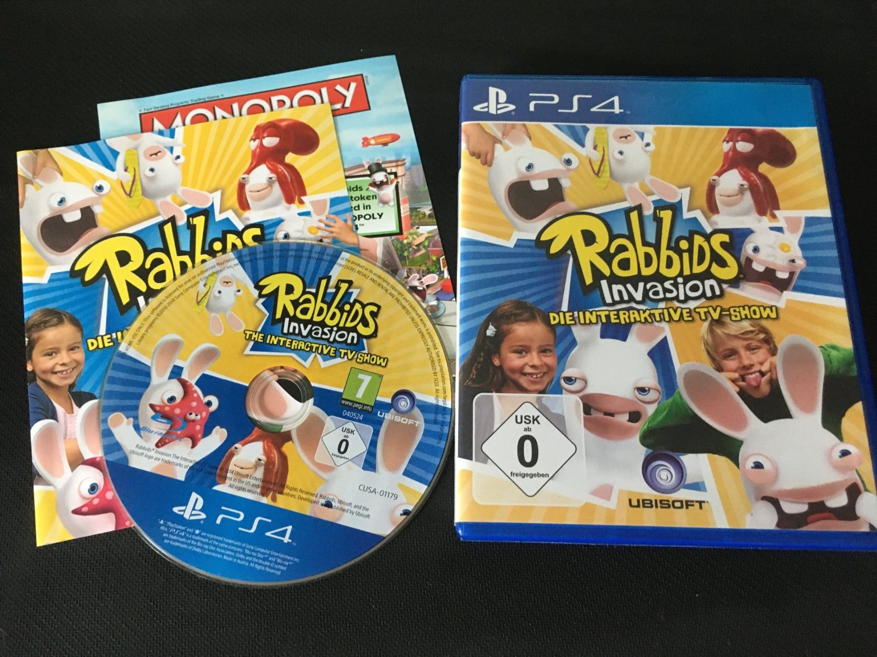 Sony Spiele: Rabbids Invasion für PS4 – Gebraucht aus St.Gallen von sjosjo