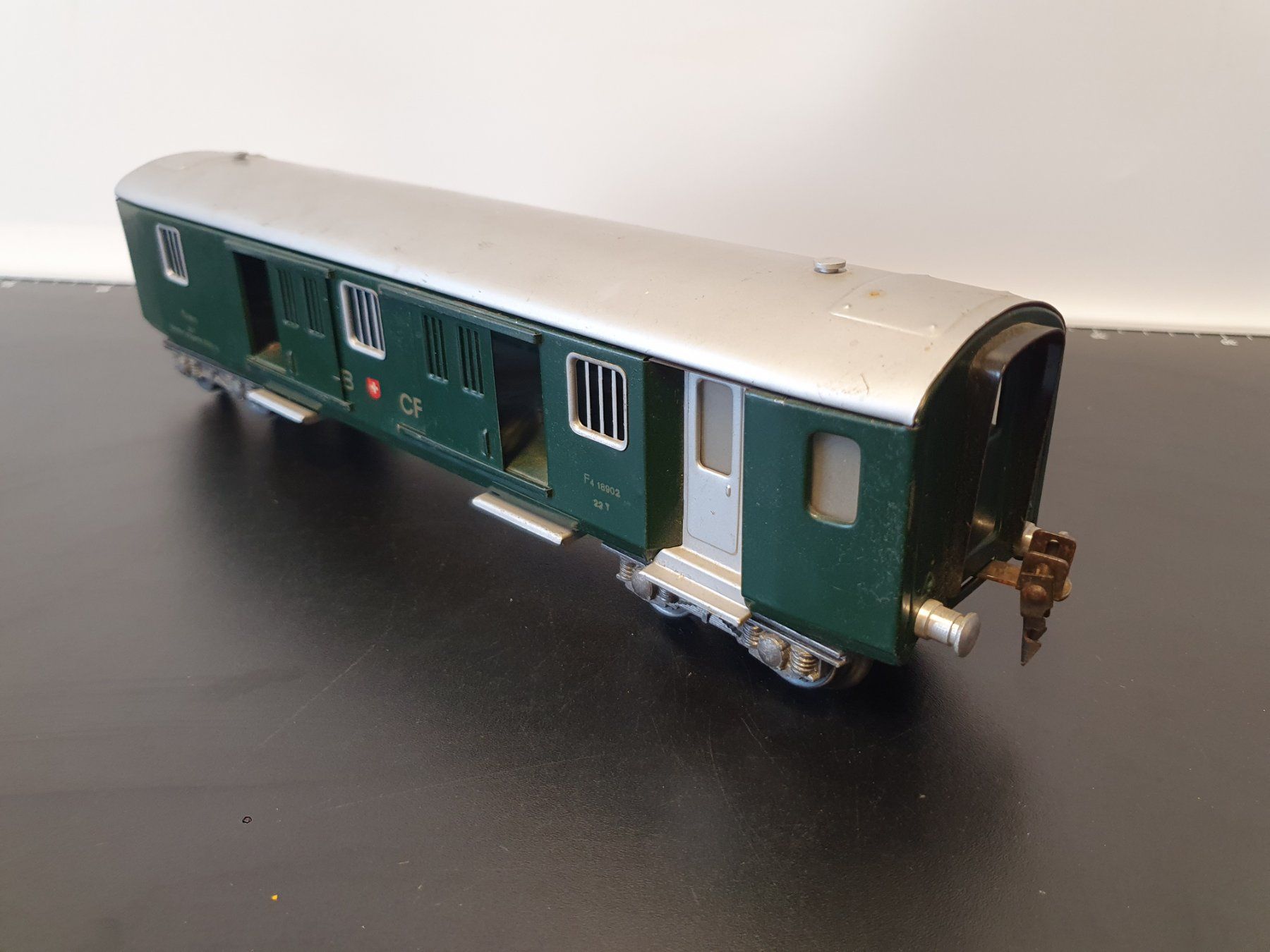 Hag Modelleisenbahnen: HAG:0: SBB GEPÄCKWAGEN GRÜN – Gebraucht aus Biglen von taunus82 5