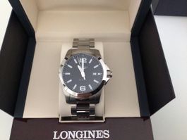 Longines Conquest Quartz 41mm. Neuwertig