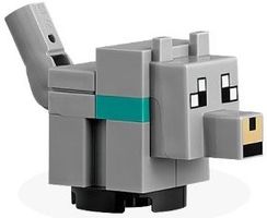 LEGO Minecraft minewolf06 Minecraft Wolf, Tamed, Baby