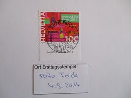 Voll Ort Ersttagsstempel aus 5070 Frick