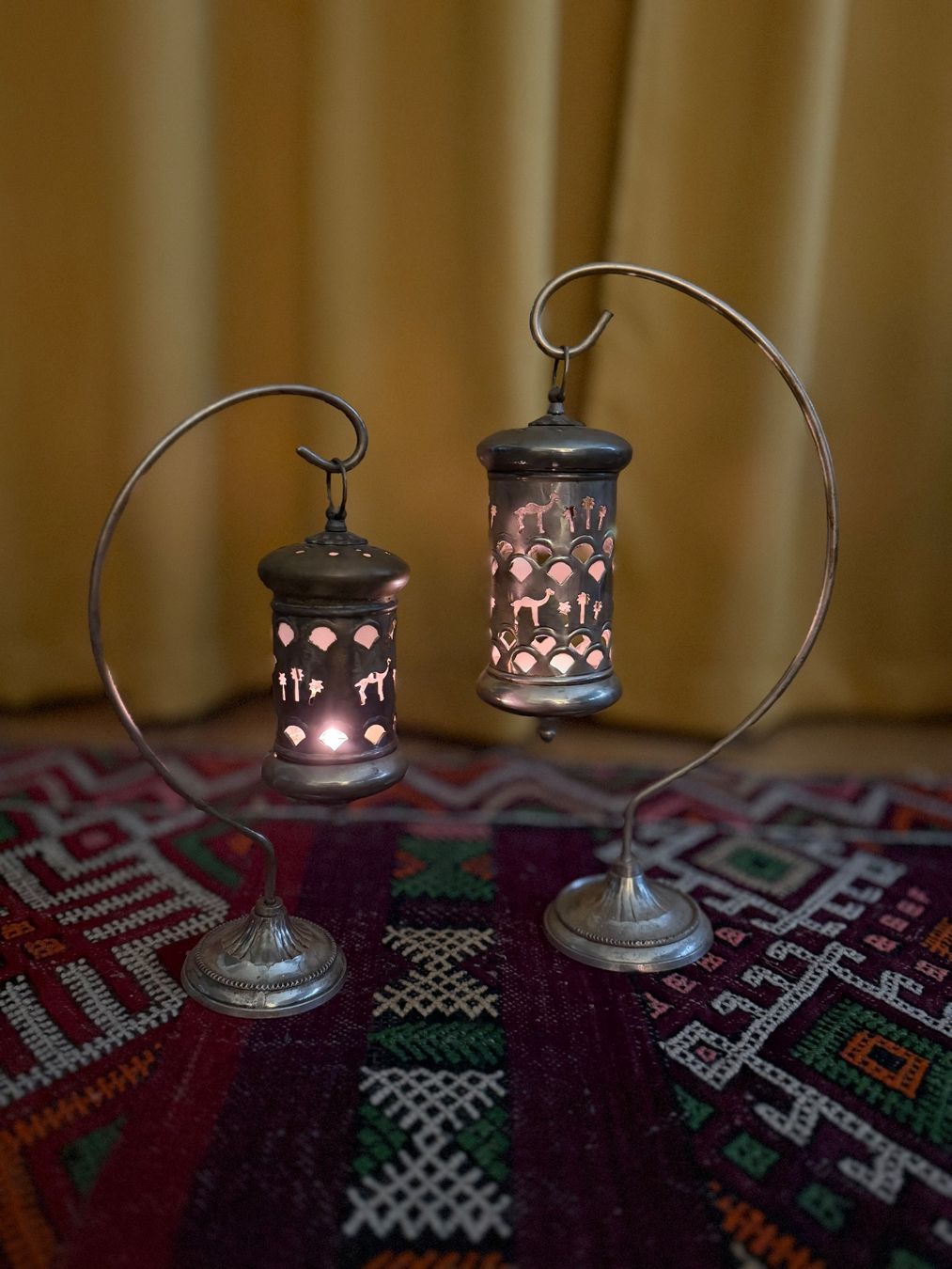 Portacandele: 2 Vintage Windlichter mit Patina – Usato da Rorbas venduto da tun_m7fz 2