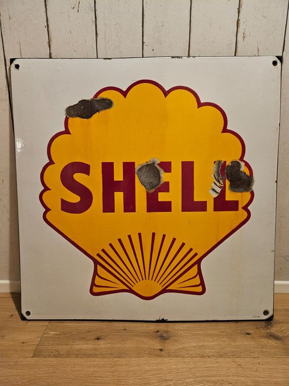 Original Emailschild Shell Muschel!!!!!!!! (Gebraucht) in Ossingen für ...