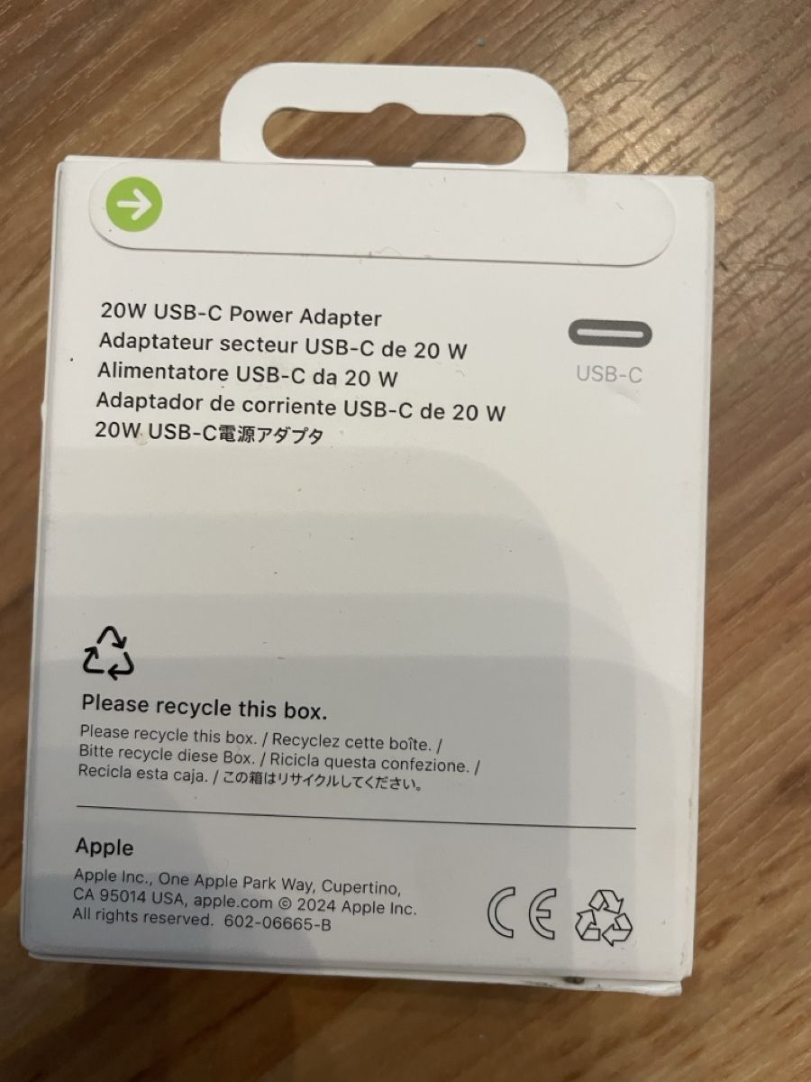 Apple Unità & Adattatore: Apple 20W USB-C Power Adapter - Neu & Originalverpackt! – Nuovo e nell'imballaggio originale da Neuenkirch venduto da balani 1