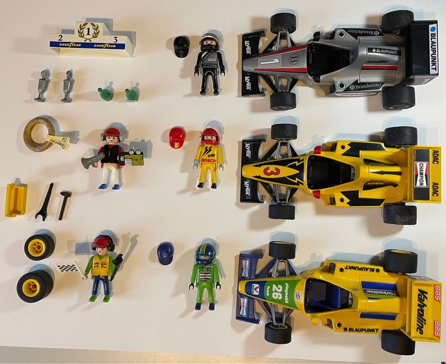 Playmobil Formel Rennwagen (Gebraucht) in Jona für CHF 30 – mit
