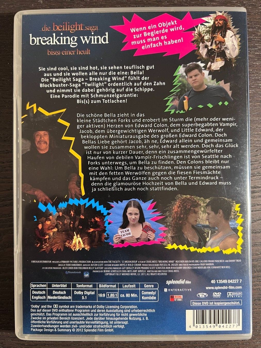 Tutti i DVDs: Breaking Wind – Usato da Zürich venduto da FilmFreunde 1
