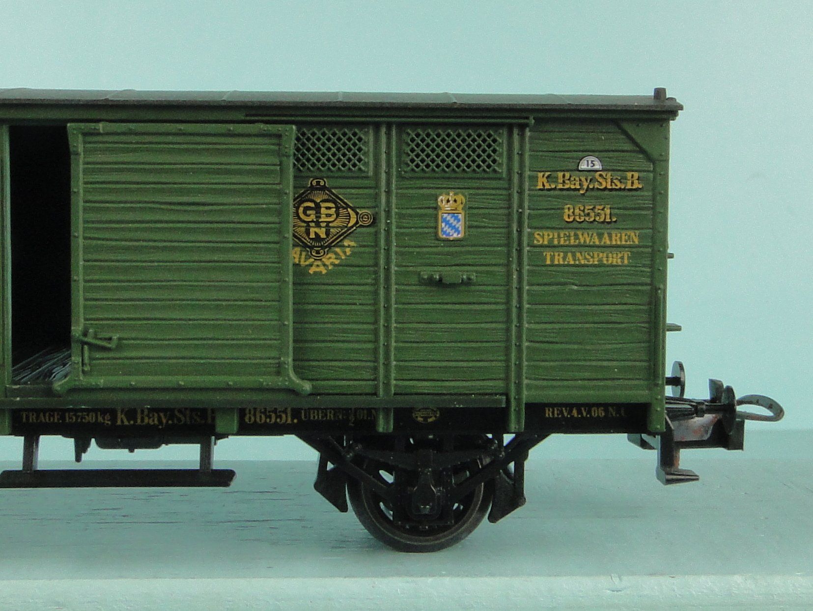 Trix Modellini di ferrovie: TRIX 3411 KBSB Gebr. Bing – Usato da Bülach venduto da cann11 7