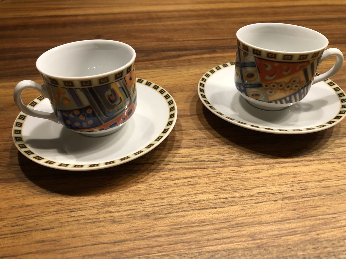 Tazze: 2 Espressotassen, bunt – Usato da Versoix venduto da chr_2rpz