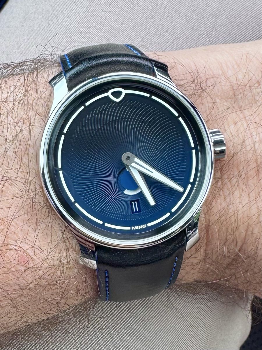 Orologi: MING 37.05 Moonphase 38mm Full Set Limited Edition – Usato da Horgen venduto da Maccers1000
