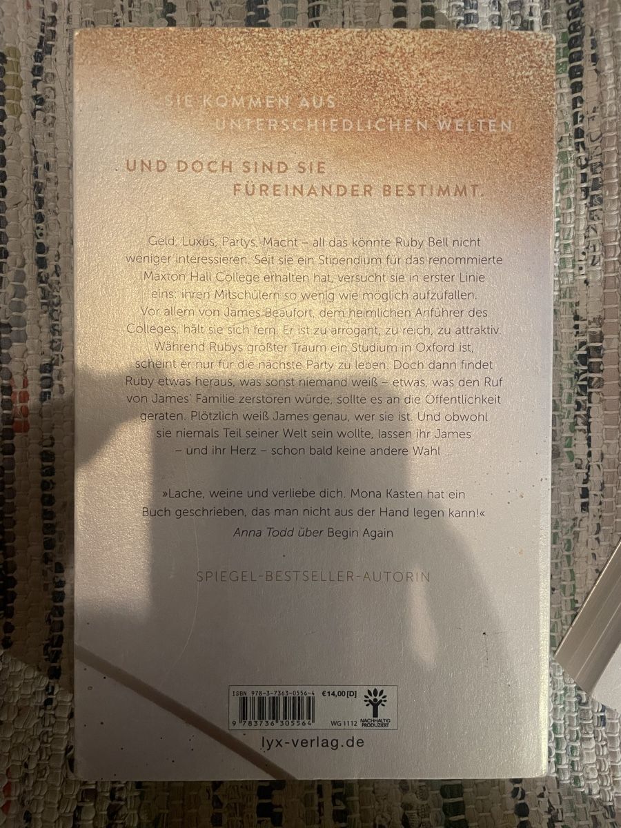 Libri: Maxton Hall von Mona Karsten – Usato da Adliswil venduto da marieluiisa 2