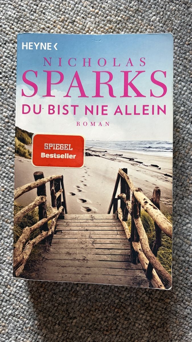 Libri: Nicholas Sparks - du bist nie allein – Usato da Berg TG venduto da Miriam.7.7