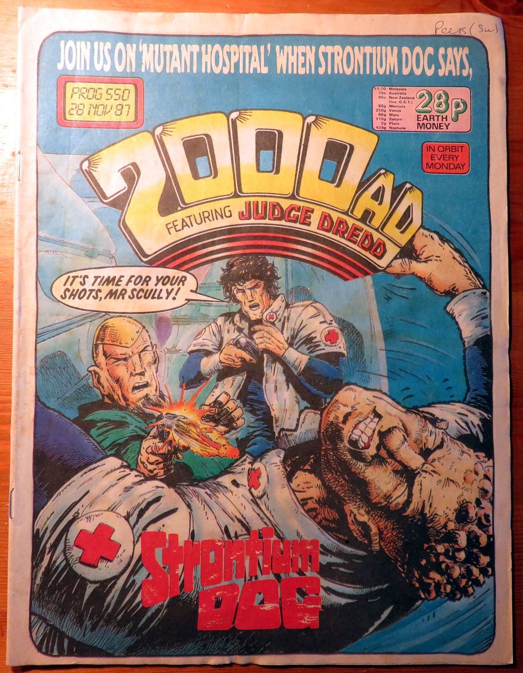 Fumetti: 5x 2000AD Comics (Judge Dredd und mehr) – Usato da Hinwil venduto da Koyuko 4