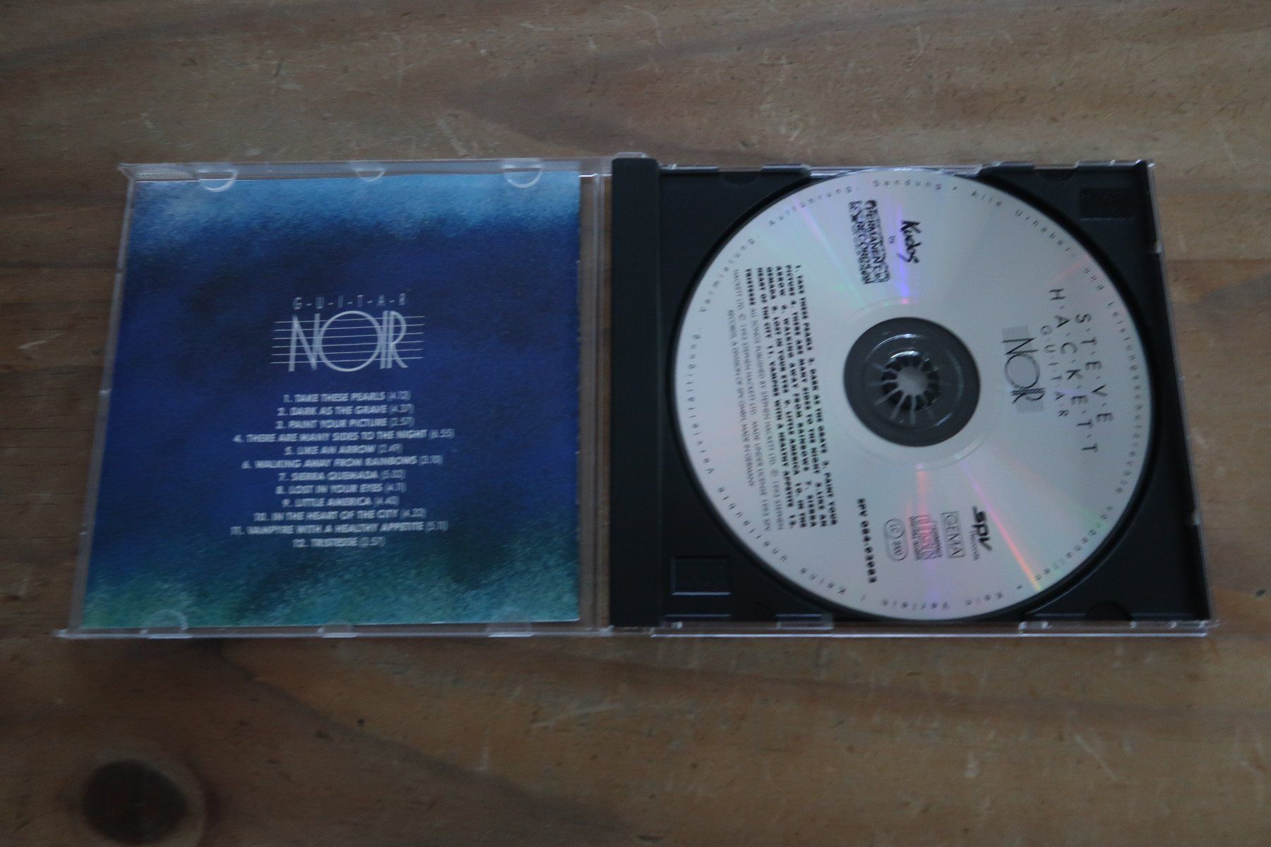 CDs: STEVE HACKETT - GUITAR NOIR - EX- GENESIS - CD – D'occasion à Basel par Patiscat 3