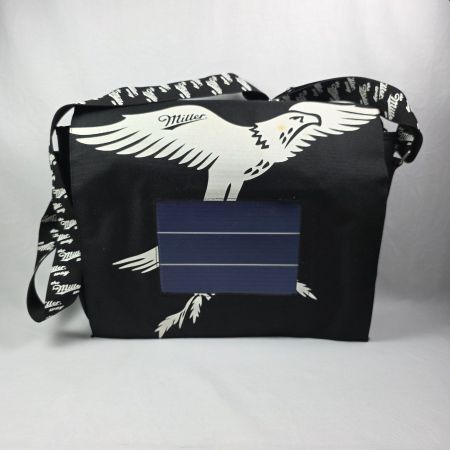 Solar Tasche mit Ladefunktion, verstellbar Vintage