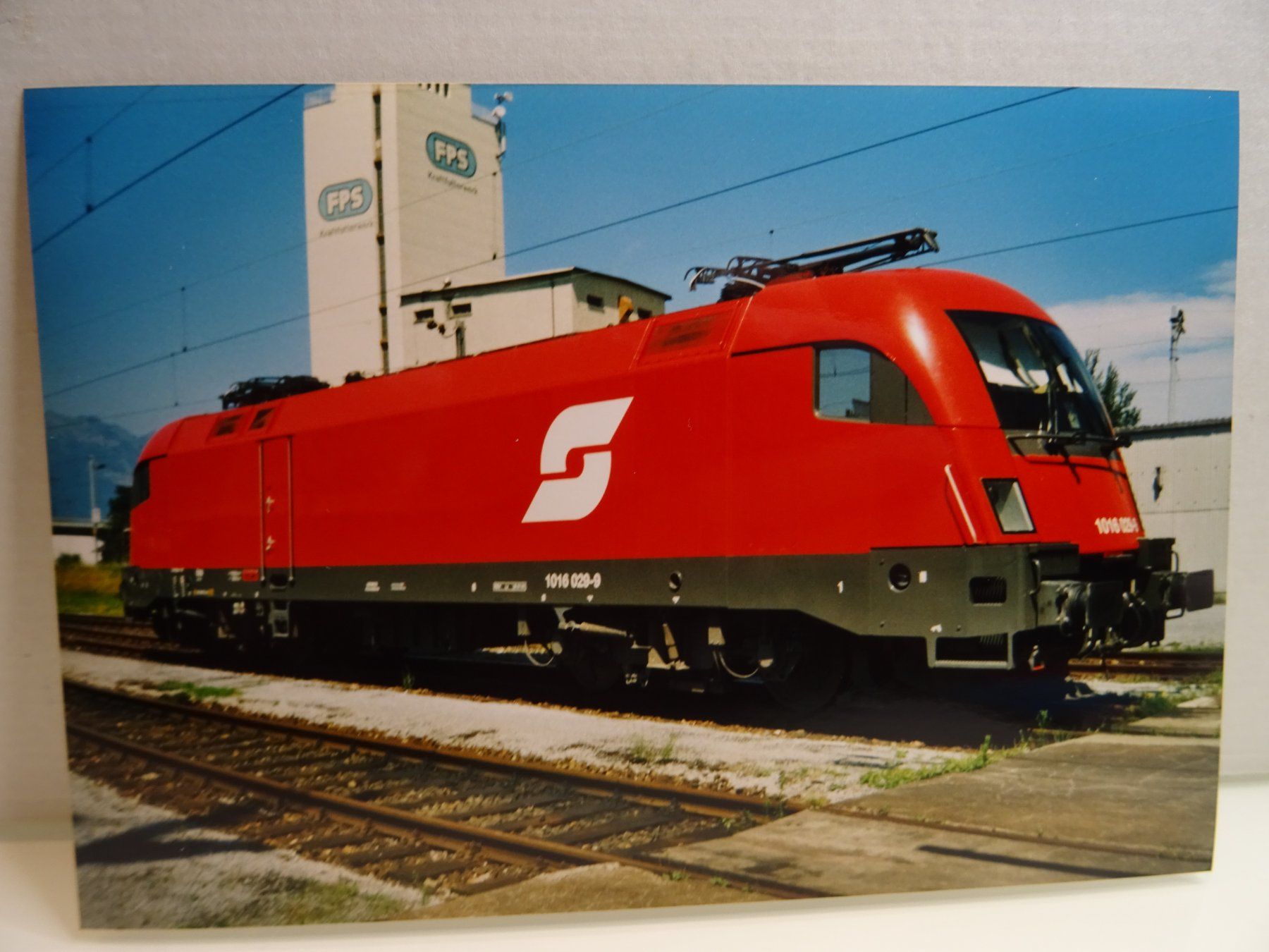 Cartoline postali: Foto ÖBB  Taurus 1016 029-9, Depot Buchs 2002 – Nuovo (secondo la descrizione) da Teufen AR venduto da Brandan2171