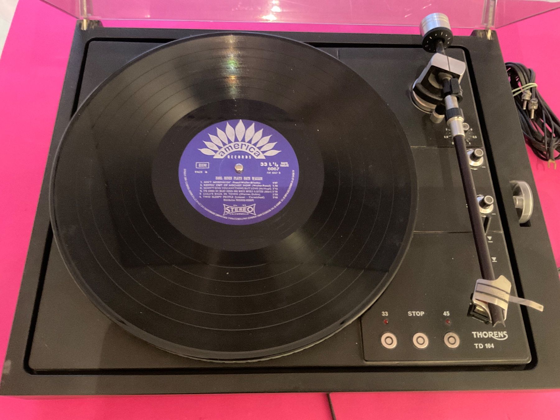 Thorens Giradischi: Thorens TD 104 – Difettoso da Langenthal venduto da Kotade 1