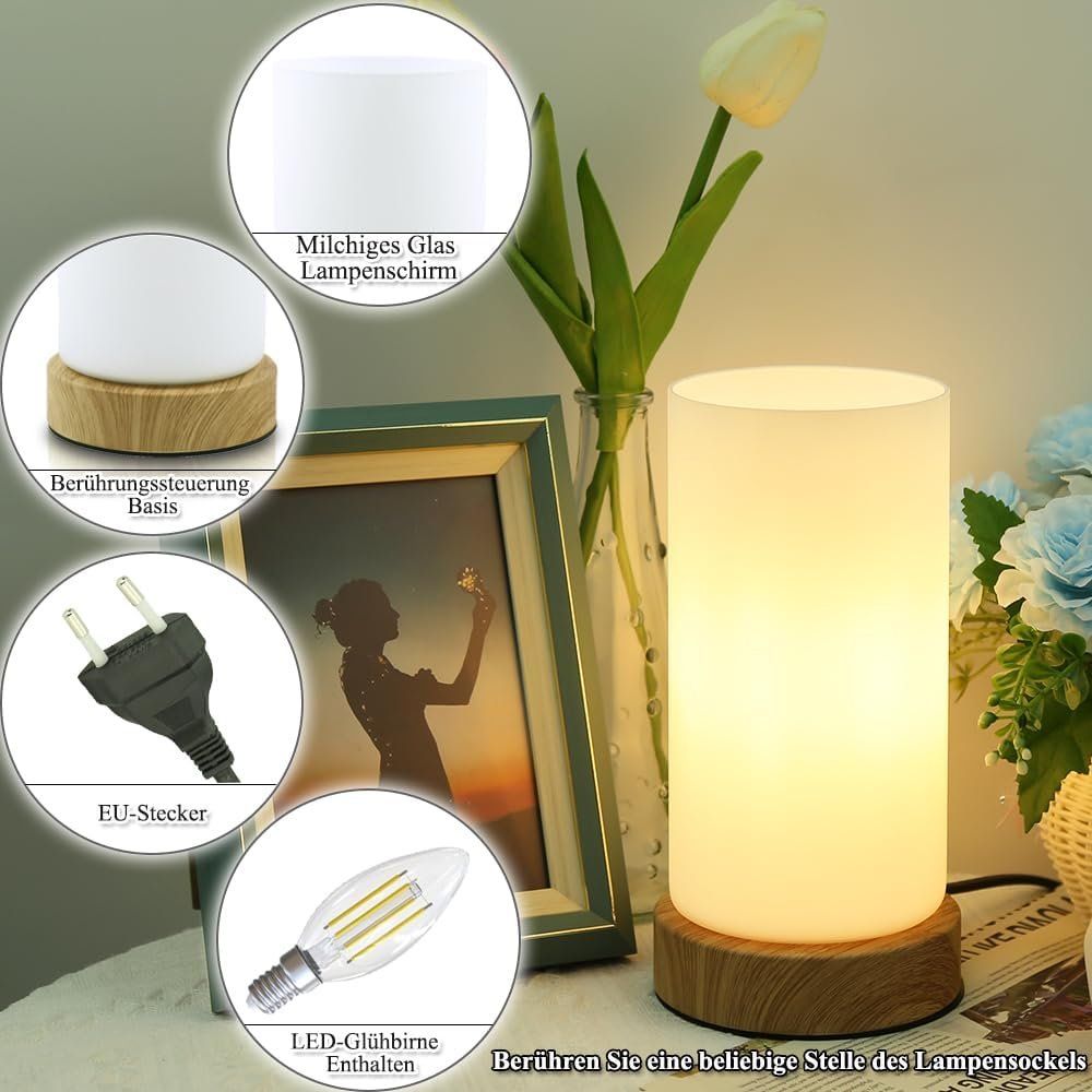 Lampes: Touch Nachttischlampe dimmbar – Neuf avec emballage d'origine à Nuglar par SaleRitter 5