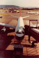 6 Privatfotos Flughafen Kloten datiert August 1982