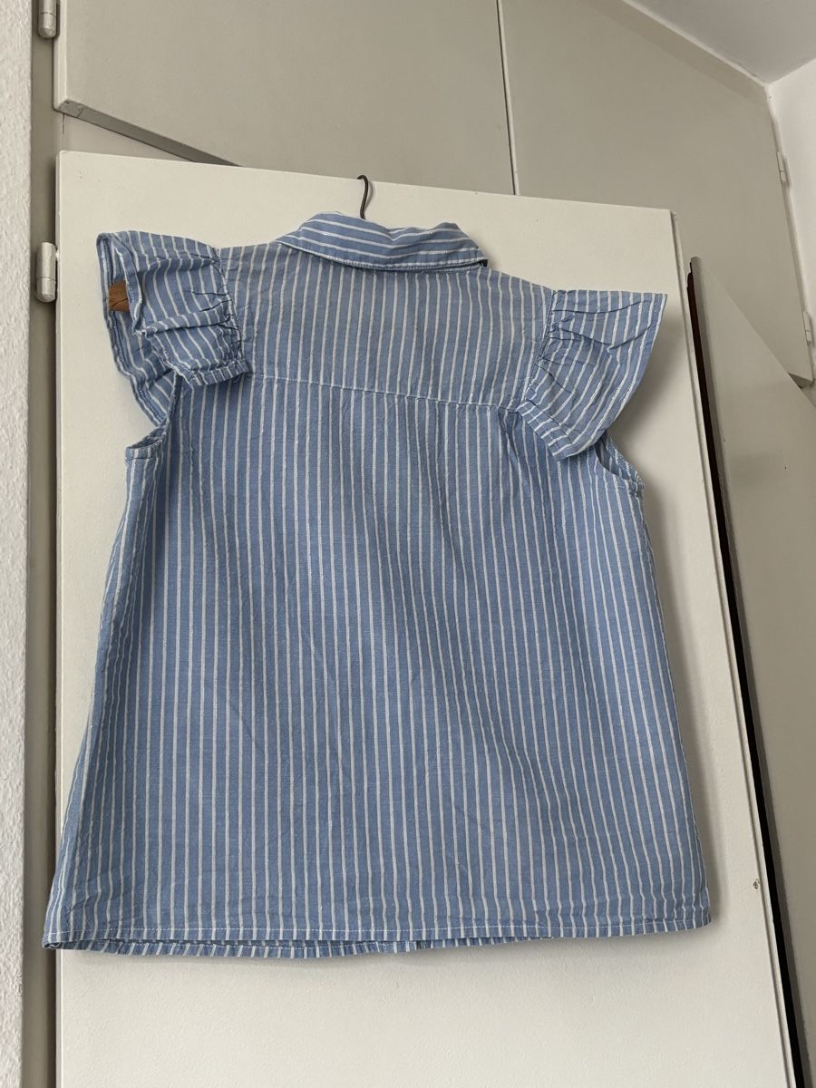 Mango Camicette: Chemise Mango rayée bleu taille S – Usato da Lausanne venduto da LILI0125 1