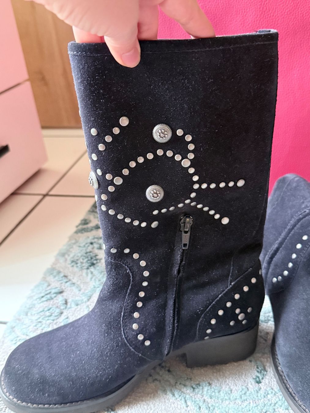 Ash Chaussures femmes: Bottines / bottes en daim Ash t. 37 – Neuf (Voir description) à Grône par ukr_2qbg 4
