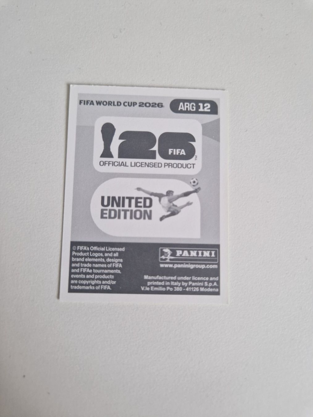 Panini Carte collezionabili: Panini Sticker ARG11 – Nuovo (secondo la descrizione) da Stüsslingen venduto da white_angel86 1