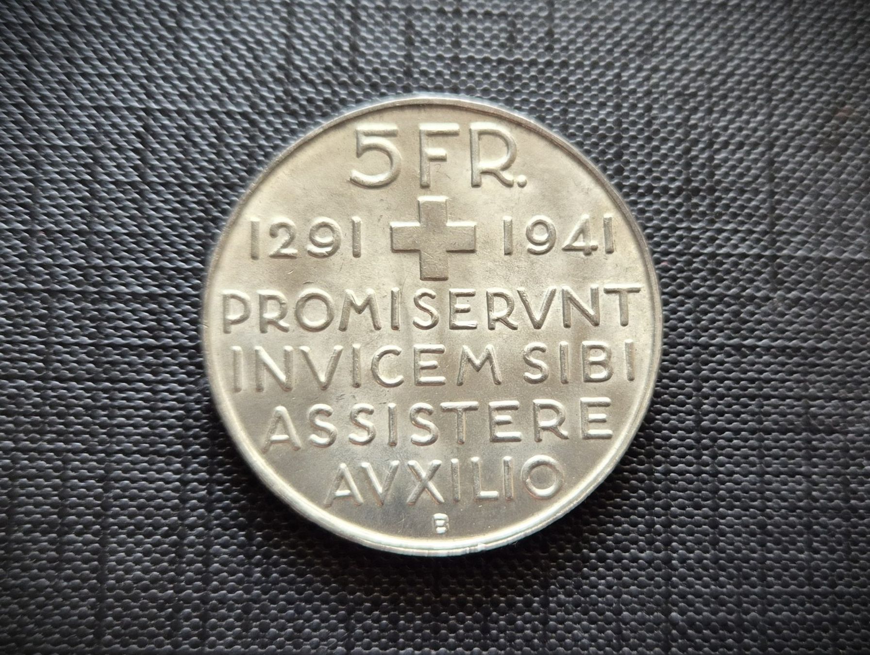 Alle Münzen: 5Fr. 1941 Bundesfeier – Gebraucht aus Zürich von brinkosos 1