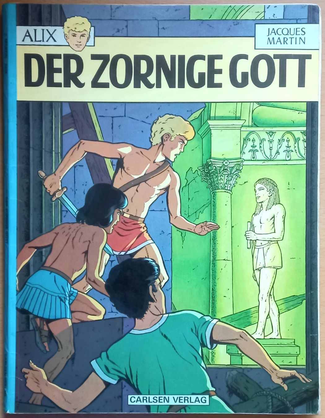 Fumetti: Comic - Alix - Der zornige Gott – Usato da Niederuzwil venduto da lubimaja