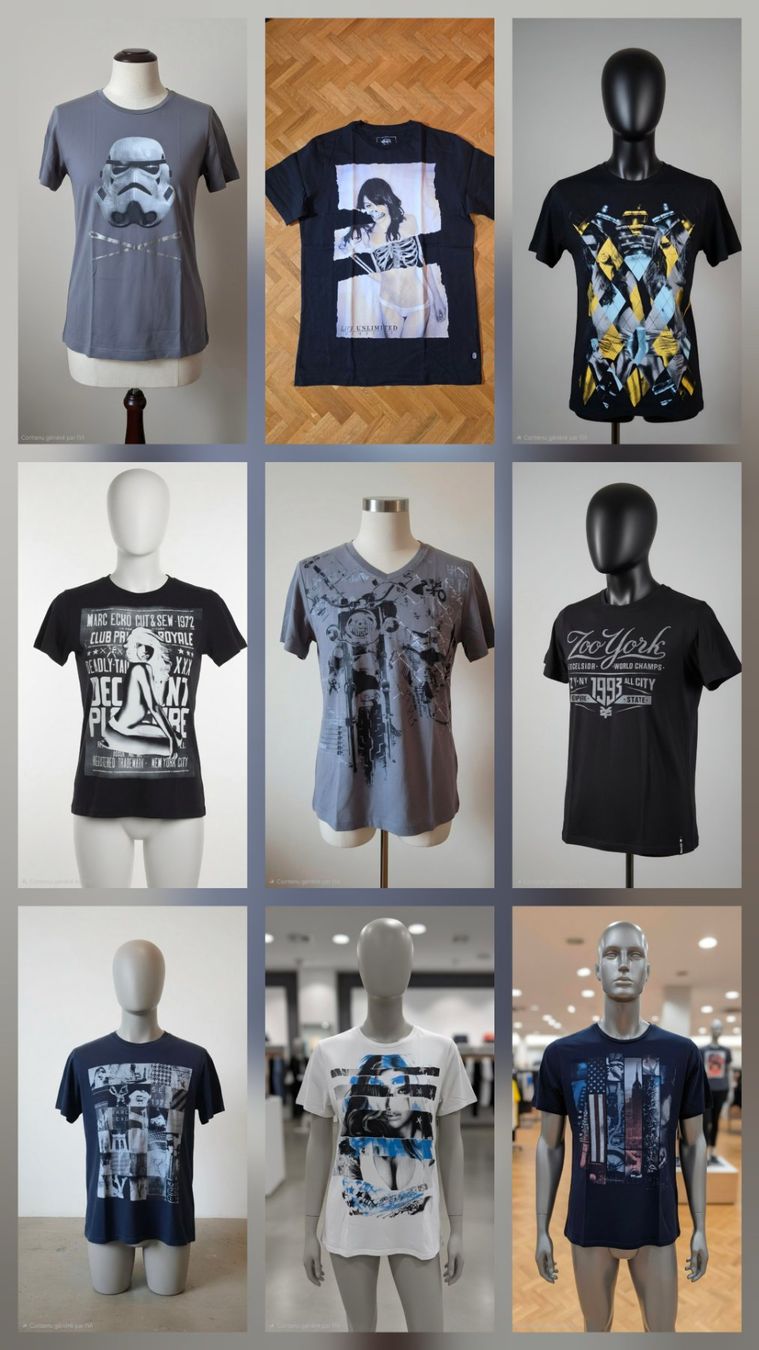 Ecko T-shirt: Marc Ecko t-shirt pack – Usato da Les Cullayes venduto da L3o