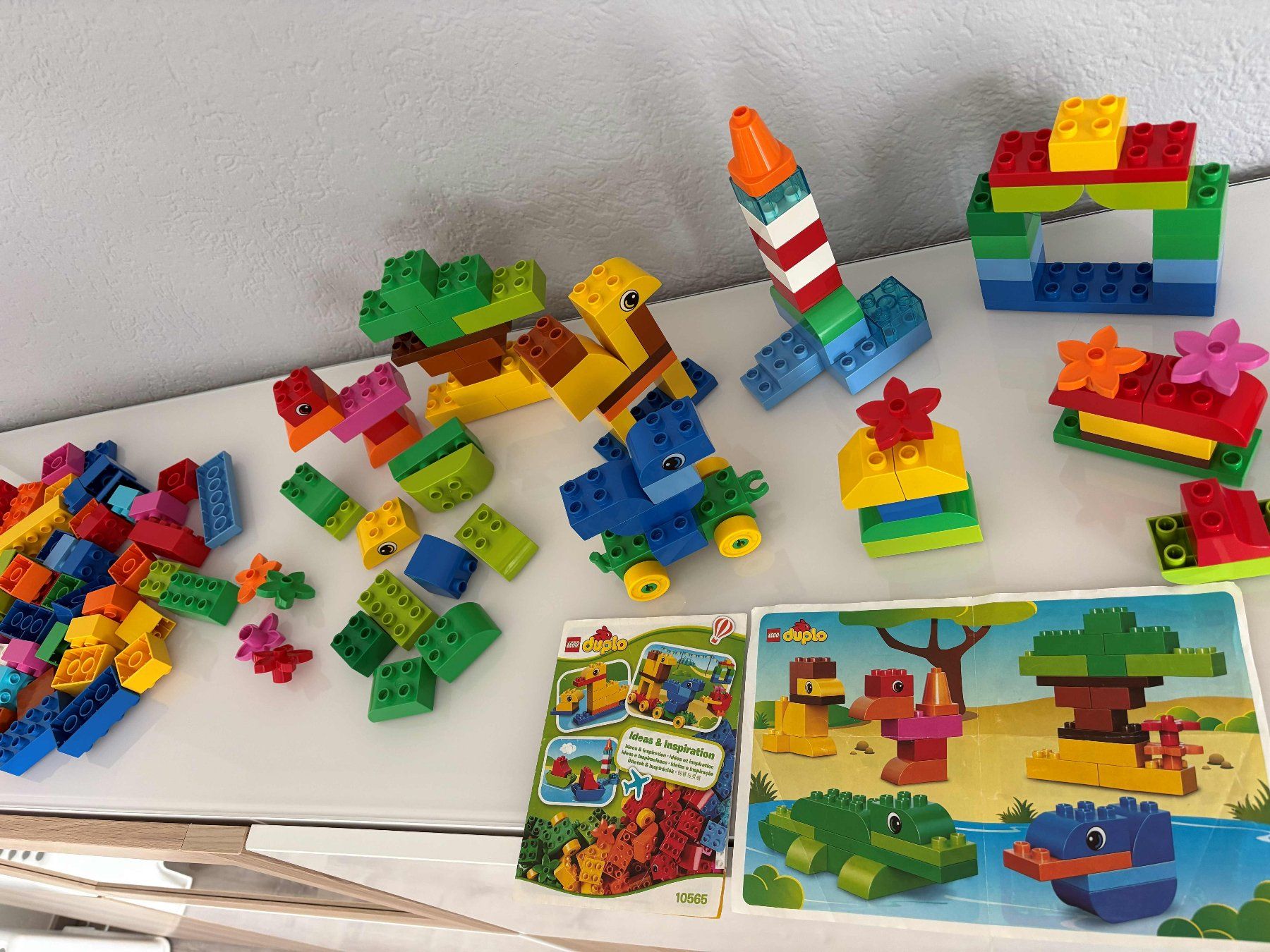 Lego Giocattoli: Duplo "Creativ Set  10565" plus zusätzliche Steine – Usato da Olten venduto da Daddy54