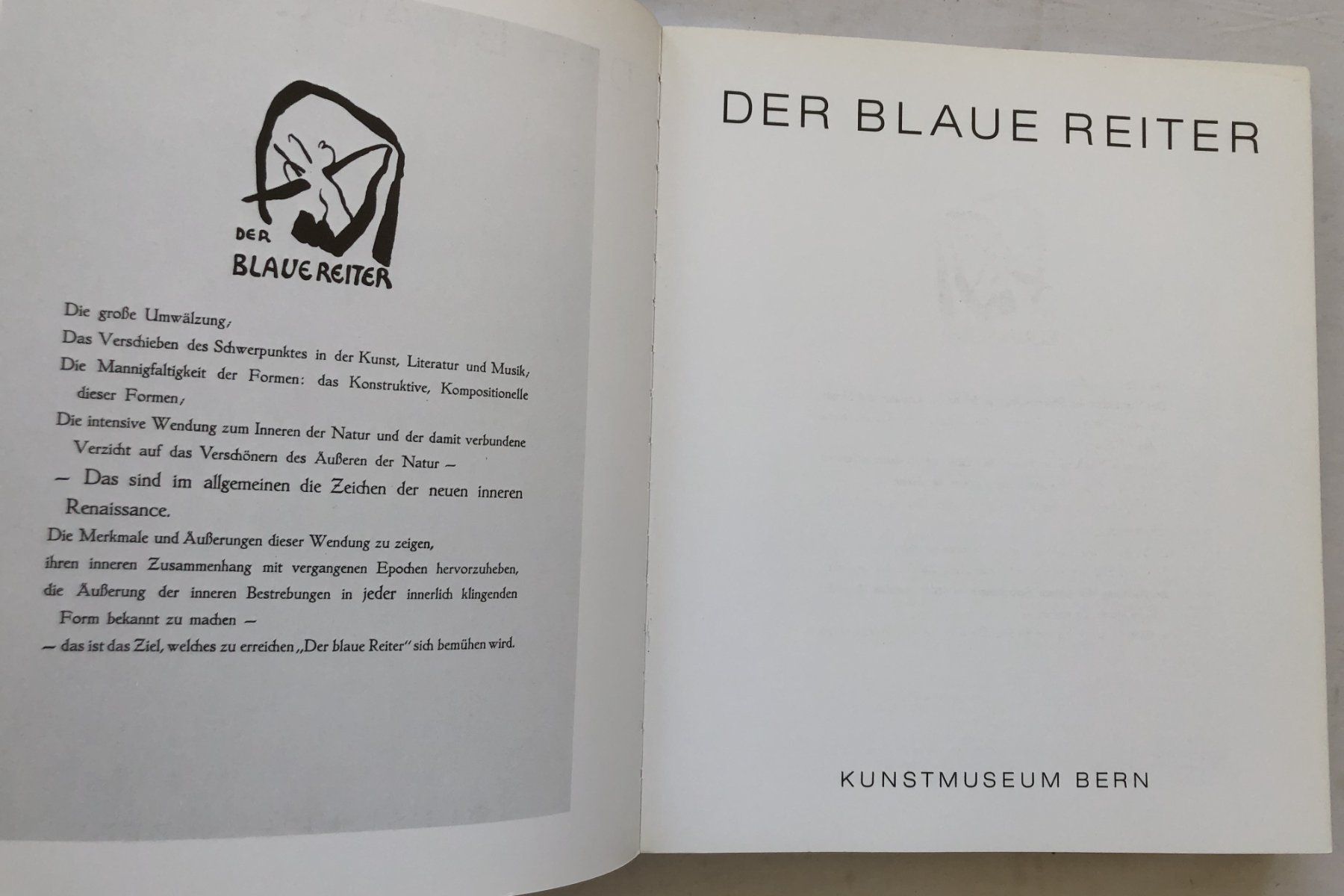 Bücher: Der Blaue Reiter - Kunstband - Kunstmuseum Bern – Gebraucht aus Schaffhausen von durruti 2