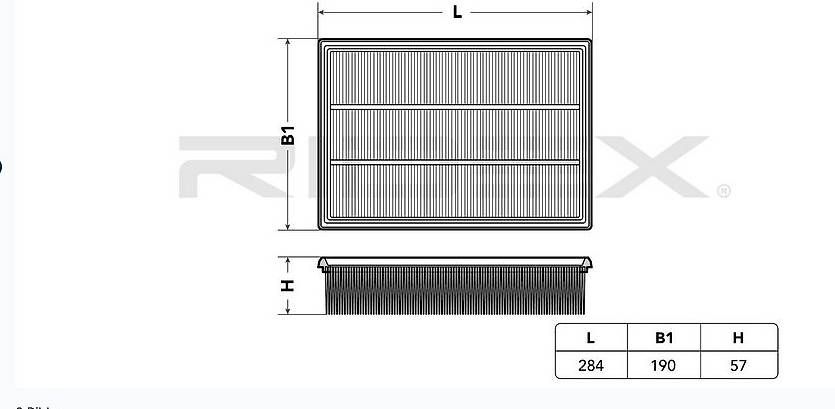 Tutti pezzi di ricambio auto: Luftfilter – Nuovo e nell'imballaggio originale da Aefligen venduto da Akoni 3