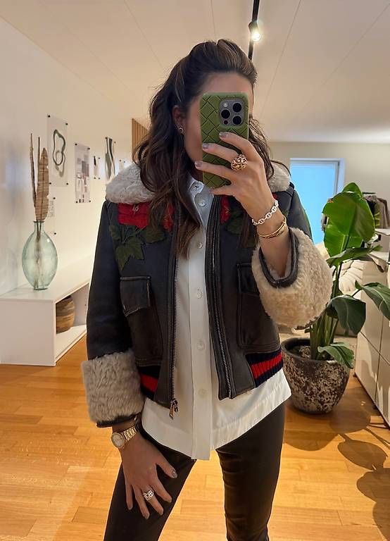 Gucci Giacche: GUCCI LEDER & SHEARLING JACKE – Nuovo (secondo la descrizione) da Schwyz venduto da bofb 1