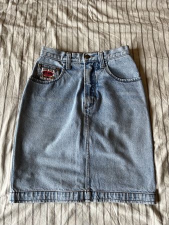Vintage Jeansjupe XS