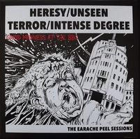 HERESY/UNSEEN TERROR/INTENSE DEGREE Grind madness LP 2015